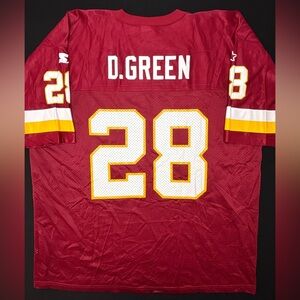 Washington Redskins Darrell Green Starter Football Jersey Size: 54